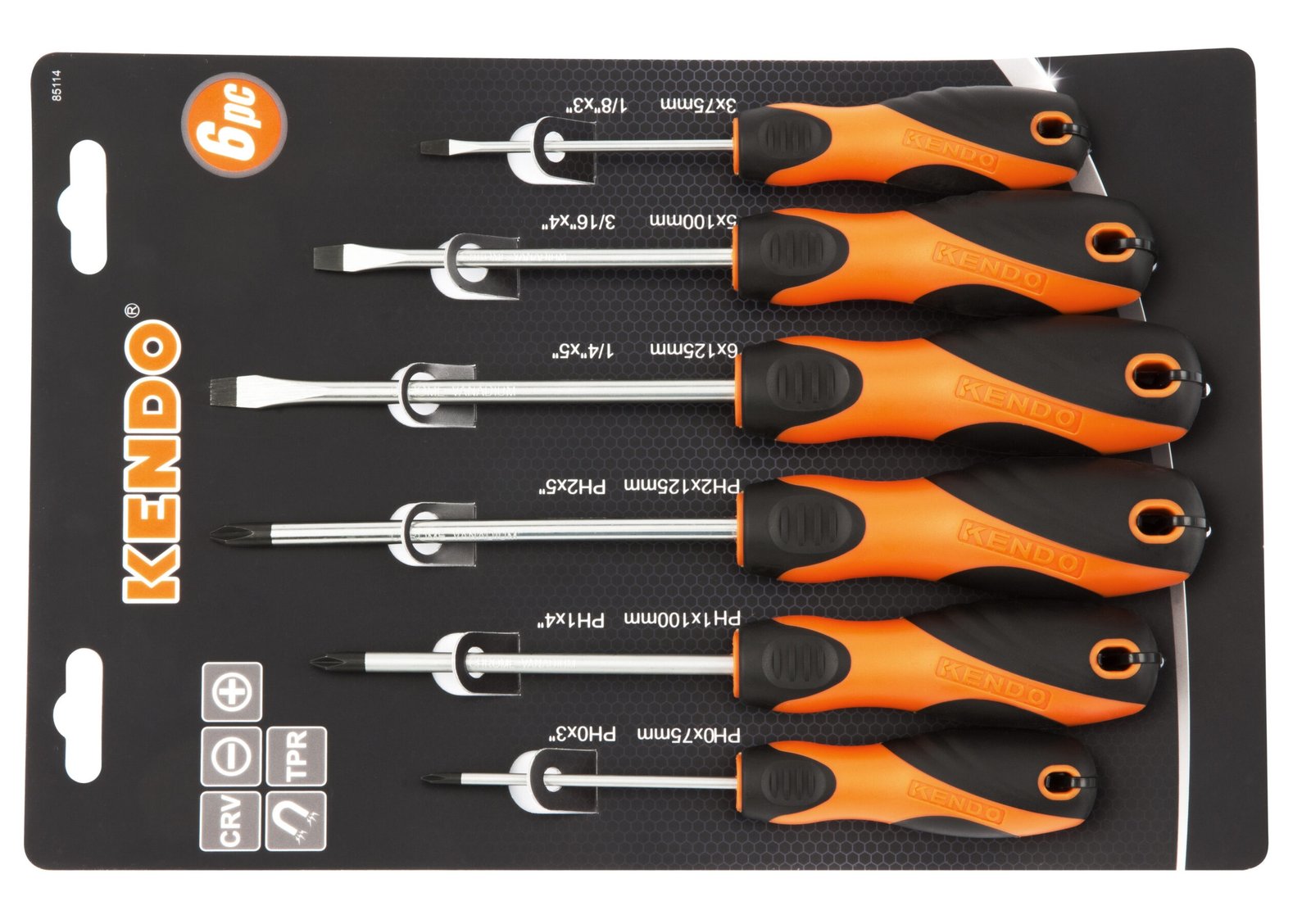 set de 6 surubelnite cu varf magnetic profesionale, realizate din otel de inalta calitate 2 Set de 6 surubelnite cu varf magnetic profesionale, realizate din otel de inalta calitate - imagine 2