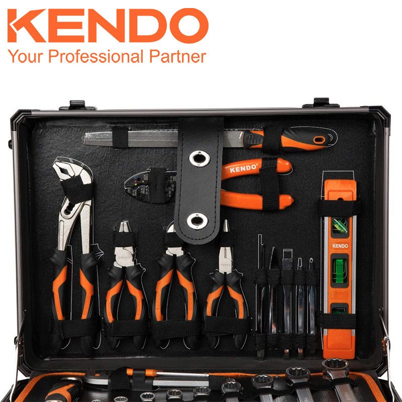 set de scule 161 buc, valiza de aluminiu, cod 90703 2 Set de scule 161 buc, valiza de aluminiu, cod 90703 - imagine 2