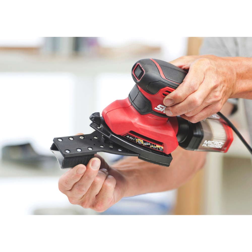 SKIL 7261 DA, Slefuitor cu zgomot si vibratii reduse SR1E7261DA, 29000 rpm, 160W, + geanta si accesorii 3 SKIL 7261 DA, Slefuitor cu zgomot si vibratii reduse SR1E7261DA, 29000 rpm, 160W, + geanta si accesorii - imagine 3