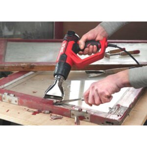 SKIL 8040 GA Pistol cu aer cald, VA1E8040GA, 2000 W, LCD, 5 trepte flux aer 250 – 500 l/min, temperatura reglabila 50 – 650 C, + accesorii si geanta