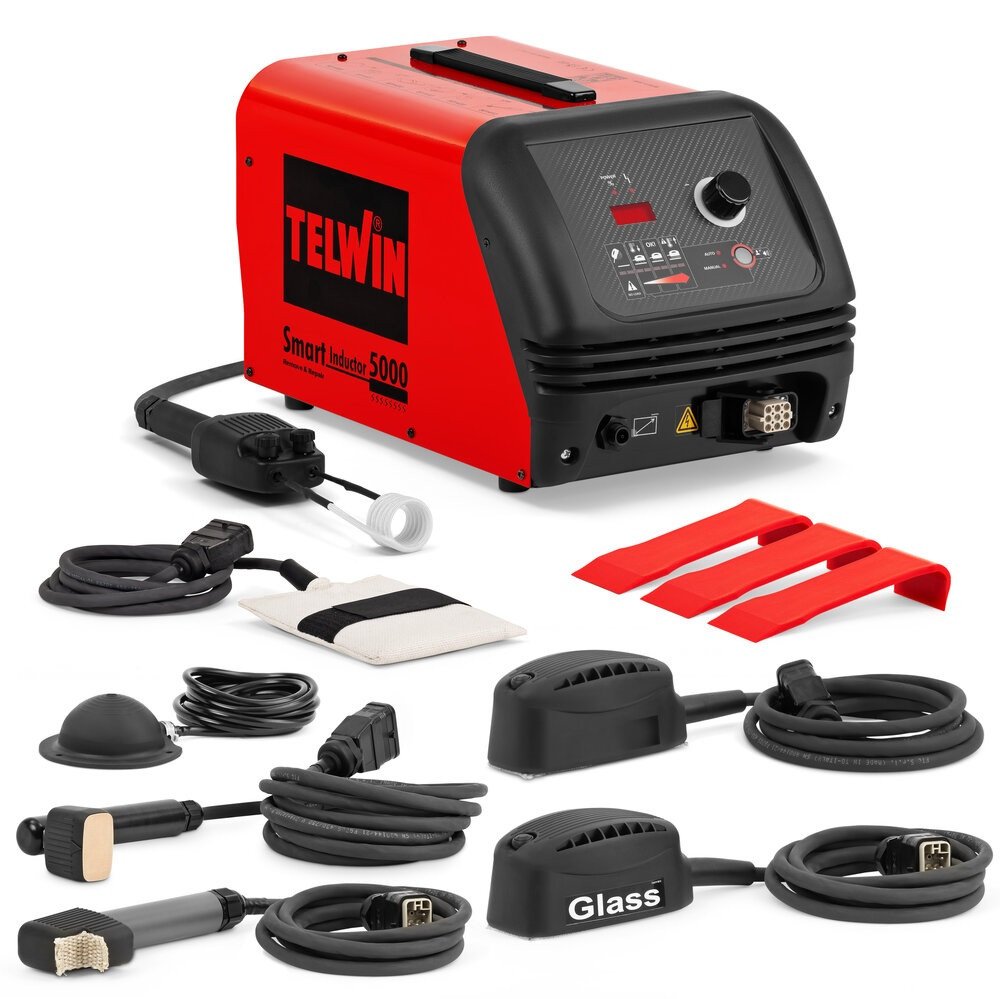 SMART INDUCTOR 5000 DELUXE – Aparat de incalzire prin inductie pentru tinichigerie, TELWIN