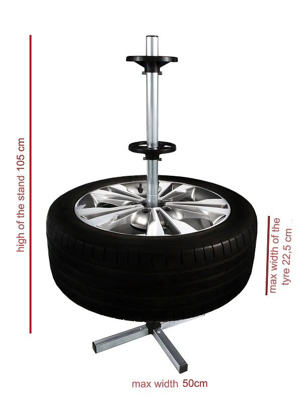 suport vertical pentru depozitare roti, jante de la 13" la 17" 4 Suport vertical pentru depozitare roti, jante de la 13" la 17" - imagine 4