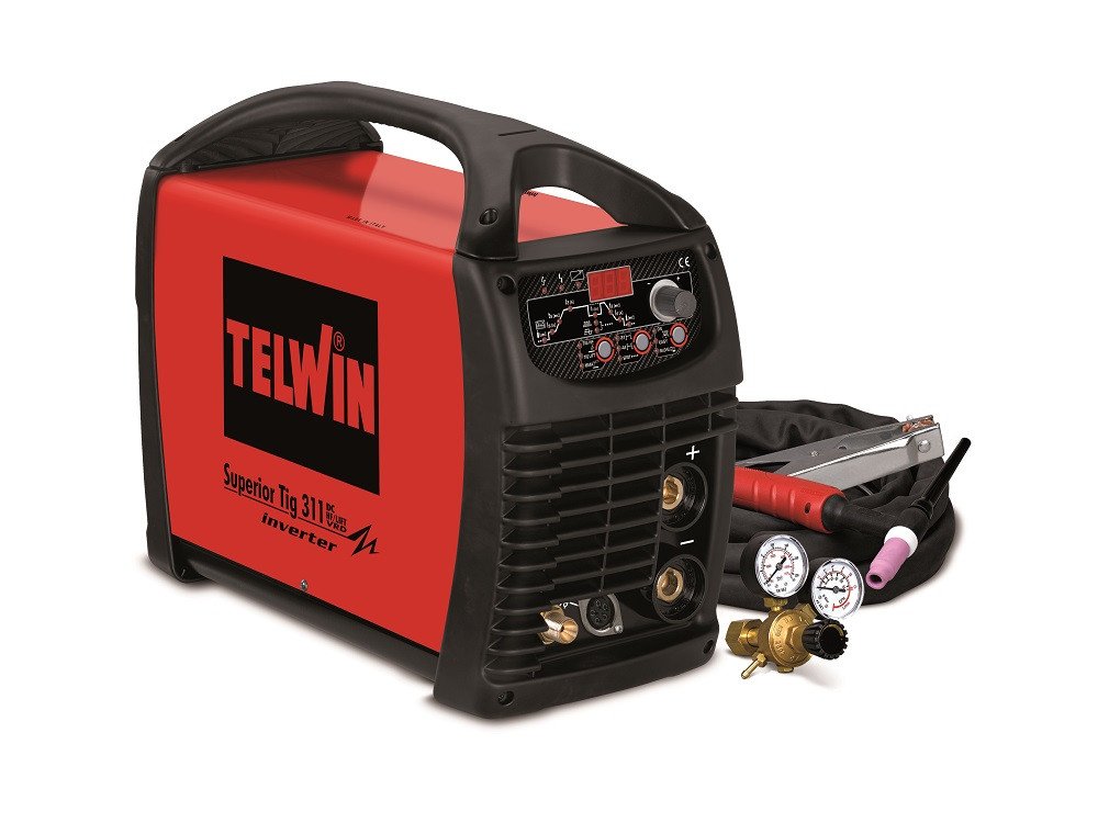 SUPERIOR TIG 311 DC-HF/LIFT VRD 400V+ACC – APARAT DE SUDURA TELWIN tip TIG