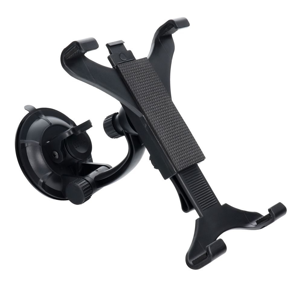 Suport Auto Universal pentru Navigatii GPS si Tablete, Montare pe Parbriz cu Ventuza, Maxim 11″, Negru