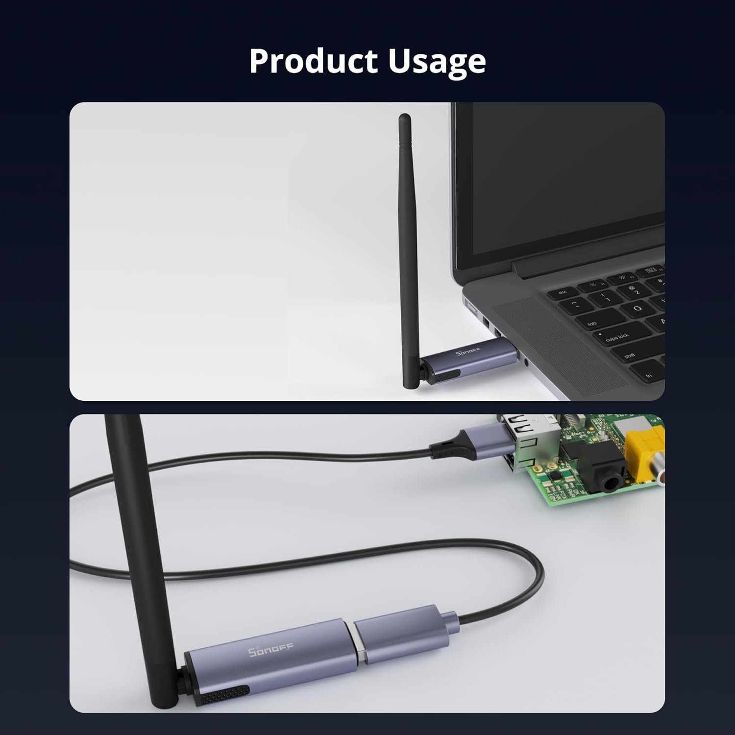 suport gateway universal sonoff zigbee dongle plus mg24, home assistant, openhab, zigbee2mqtt 4 Suport Gateway Universal SONOFF ZigBee Dongle Plus MG24, Home Assistant, openHAB, Zigbee2MQTT - imagine 4