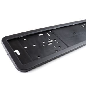 Suport numar inmatriculare din INOX negru mat, LPF 003