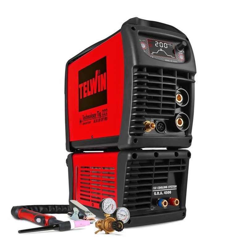technology tig 222 ac/dc aqua - aparat de sudura telwin tip tig 3 TECHNOLOGY TIG 222 AC/DC AQUA - APARAT DE SUDURA TELWIN tip TIG - imagine 3