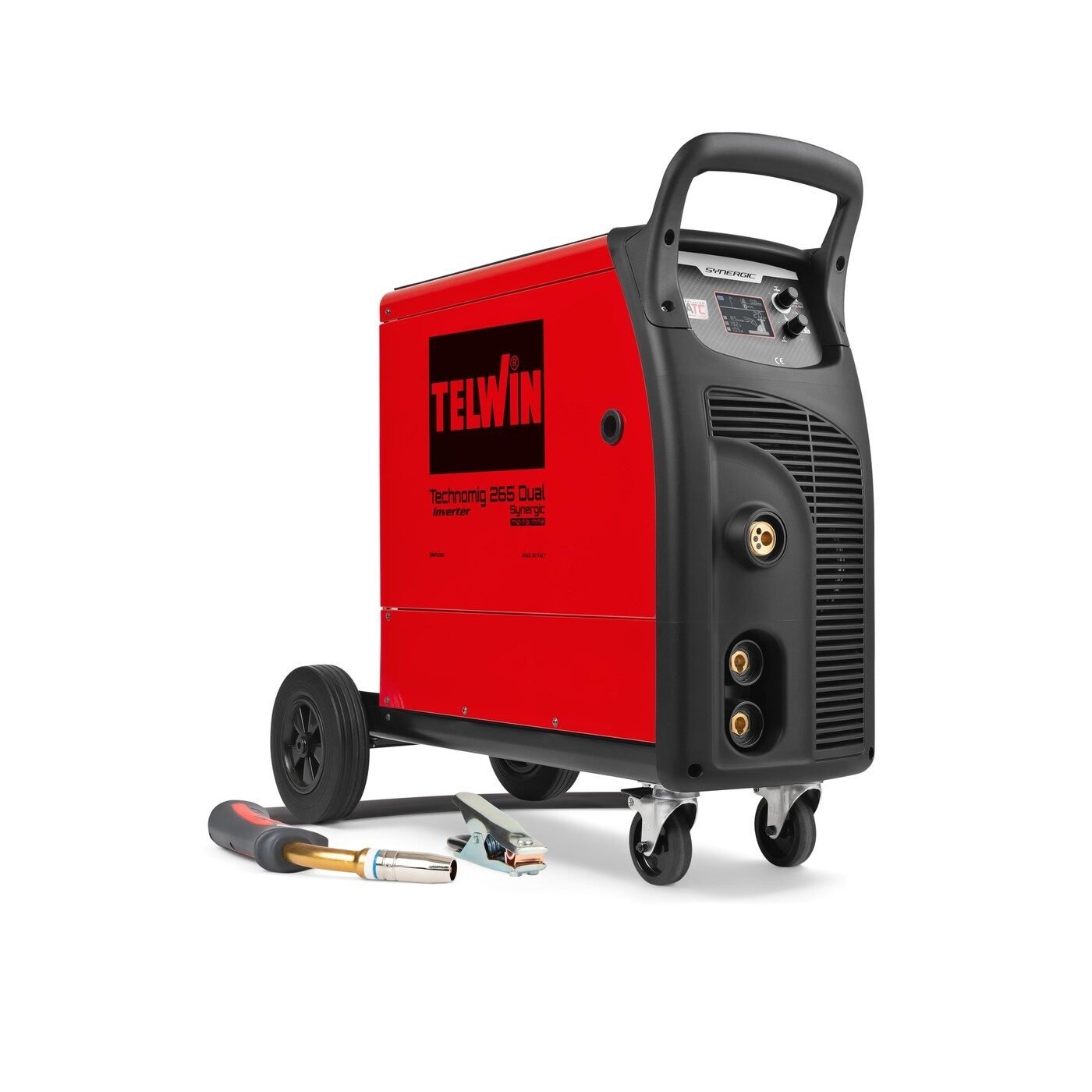 TECHNOMIG 265 DUAL SYNERGIC - APARAT DE SUDURA TELWIN tip MIG-MAG/FLUX/MMA/TIG