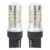 Set becuri auto cu LED CANBUS, 3030, 24SMD, compatibil T20, 7440, WY21W, Portocaliu, 12V / 24V, destinat competitiilor auto sau off-road