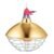 Lampa Carbon incalzire ferma de pui CPT 300 | Ø30cm grila 15cm cablu 2.5m + stecher comutator ON/OFF lant 2m
