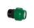 ADAPTOR compresiune Conducta-PE 40×1″fi, drept  10bar  PP  03020080