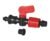 CONECTOR picurare BANDA 17 x CONDUCTA-PE, cu garnitura d14mm, cu Robinet  07350010  amb-25