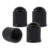 Set 4 capacele auto din plastic pentru ventil, culoare Neagra