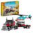 Camioneta cu platforma si elicopter 31146, LEGO Creator