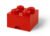 Cutie depozitare LEGO 2×2 cu sertar, rosu 40051730, Cutii depozitare