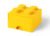 Cutie depozitare LEGO 2×2 cu sertar, galben 40051732, Cutii depozitare