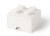 Cutie depozitare LEGO 2×2 cu sertar, alb 40051735, Cutii depozitare