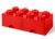 Cutie depozitare LEGO 2×4 cu sertare, rosu 40061730, Cutii depozitare