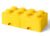 Cutie depozitare LEGO 2×4 cu sertare, galben 40061732, Cutii depozitare