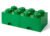 Cutie depozitare LEGO 2×4 cu sertare, verde 40061734, Cutii depozitare