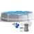Piscina cadru metalic Intex Prism Frame 26702NP, 305×76 cm, 4.500 litri, cu pompa de filtrare