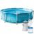 Piscina rotunda cu cadru metalic Beachside Metal Frame Intex 28208NP, 305×76 cm, cu pompa filtrare