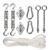 Set montaj Umbrar de Gradina din INOX GB508, 9 piese