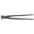 Cleste de fixare din otel rezistent MasterCUT, maner din otel, lungime 300 mm