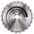Panza ferastrau circular Optiline Wood, 254x30x2mm, 24T Bosch