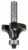 Freza de rotunjit, 8mm, R1 10mm, L 1.5mm, G 57mm 8mm, R1 10mm, L 16.5mm Bosch
