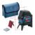 Nivela laser cu puncte si linii Bosch GCL 2-15 Professional, 15m, precizie 0.3mm/m + RM1 Suport profesional