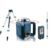 Nivela laser rotativa Bosch GRL 400 H + BT170HD + GR240, 20m, receptor 400m, precizie 0.08 mm/m