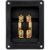 Conector boxa, forma patrata cu 4 contacte aurite, 123 x 96 mm