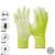Gebol 709243S, Manusi de protectie Micro Flex, din poliester, acoperire din poliuretan, uz profesional, marimea 9/L