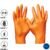 Gebol 709669, Set 50 de manusi de protectie Orange Nitril Ultra Grip, din nitril, uz profesional, marimea 9/L