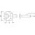 Cap deschis cheie dinamometrica, Stahlwille 731A/10 11/16, prindere 9×12 mm, deschidere 11/16″