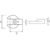 Cap deschis cheie dinamometrica, Stahlwille 731/80 55, prindere 24,5×28 mm, deschidere 55 mm