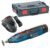 Multifunctional rotativ cu acumulator Bosch GRO 12V-35, 12V + 2 x Acumulatori GBA 12V 2.0Ah + Incarcator rapid GAL 1230 CV + L-Boxx