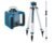 Nivela laser rotativa (300 m) Bosch GRL 300 HV + BT 170 Trepied + GR 240 Rigla