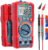 Multimetru digital AstroAI M4KOR, TRMS 4000, Ohmmetru, Voltmetru 1,5V 9V 12V, Masurare fara contact, Lanterna