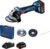Polizor unghiular cu 2 acumulatori Li-Ion Bosch GWS 180-LI, 4Ah, valiza