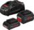 Bosch Set GAL1880CV+ 2xGBA18V Incarcator rapid Li-Ion 18V, 8Ah,  Acumulatori Li-Ion 18V, 1x4Ah, 1×5.5Ah