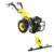 ProGARDEN Campo U12E motocultor multifunctional 12CP, diesel, pornire electrica, 3+2 viteze, reductor + BC120M bara cosire mobila 120cm