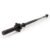 Bara haltera dreapta pentru greutati 120 cm, diametru 25 mm, otel, incarcare maxima 140 kg, negru