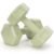 Set gantere hex 2×1,5 kg, bitum cu invelis rezistent PP, verde