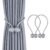 Bratara magnetica de prindere perdele/draperii, model SILVER BALLS