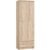Dulap inchis cu 2 usi si sertar, 4 rafturi, PAL laminat 16 mm, 60x35x180 cm, stejar sonoma