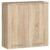 Dulap baie suspendat, cu 2 usi si 1 raft interior, PAL 16 mm, 60x23x60 cm, stejar sonoma