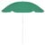 Umbrela de plaja pliabila cu inclinare reglabila, diametru 160 cm, verde