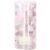 Set globuri de Craciun Inedit, 24 bucati, 5cm, transparente si roz pal